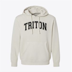 Triton High School Varsity Arch Pigment-Dyed Hoodie