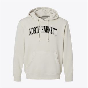 North Harnett Primary School Varsity Arch Pigment-Dyed Hoodie