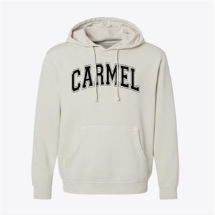 Carmel Christian School Varsity Arch Pigment-Dyed Hoodie