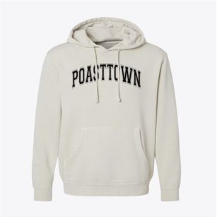 Poasttown Elementary School Varsity Arch Pigment-Dyed Hoodie