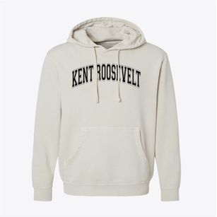 Theodore Roosevelt High School Varsity Arch Pigment-Dyed Hoodie