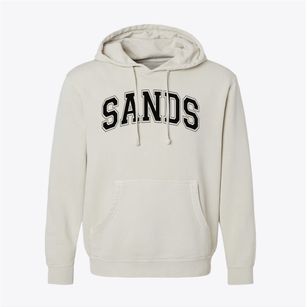 Sands Montessori Elementary School Varsity Arch Pigment-Dyed Hoodie