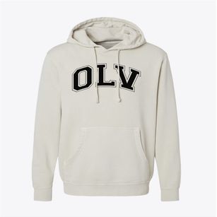 Our Lady Of Victory School Varsity Arch Pigment-Dyed Hoodie