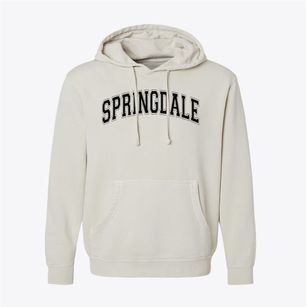 Springdale Elementary School Varsity Arch Pigment-Dyed Hoodie