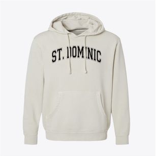 Saint Dominic School Varsity Arch Pigment-Dyed Hoodie