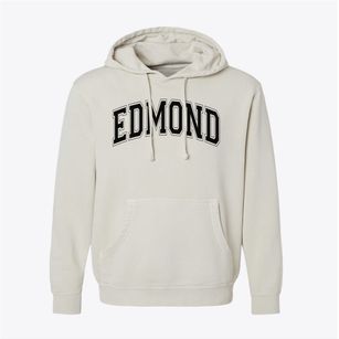 Edmond Memorial High School Varsity Arch Pigment-Dyed Hoodie