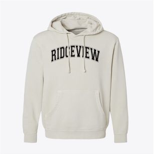 Ridgeview High School Varsity Arch Pigment-Dyed Hoodie