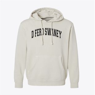 D Ferd Swaney Elementary School Varsity Arch Pigment-Dyed Hoodie