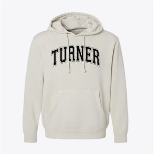 Turner Elementary School Varsity Arch Pigment-Dyed Hoodie