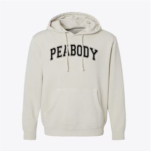 Peabody High School Varsity Arch Pigment-Dyed Hoodie