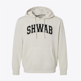 Shwab Elementary School Varsity Arch Pigment-Dyed Hoodie