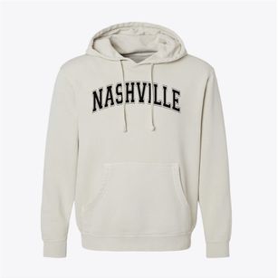Nashville Christian School Varsity Arch Pigment-Dyed Hoodie