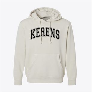 Kerens Elementary School Varsity Arch Pigment-Dyed Hoodie