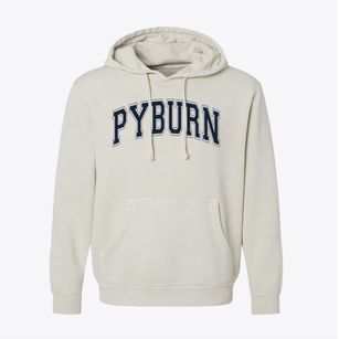 Pyburn Elementary School Varsity Arch Pigment-Dyed Hoodie