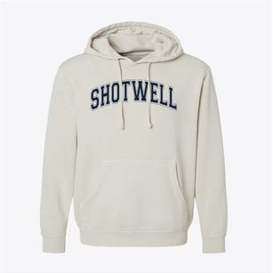Shotwell Middle School Varsity Arch Pigment-Dyed Hoodie