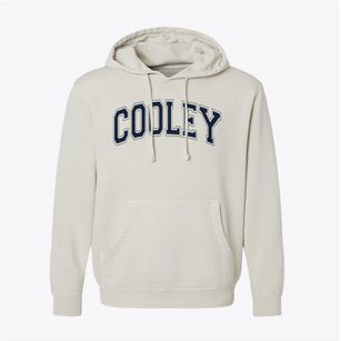 Cooley Elementary School Varsity Arch Pigment-Dyed Hoodie