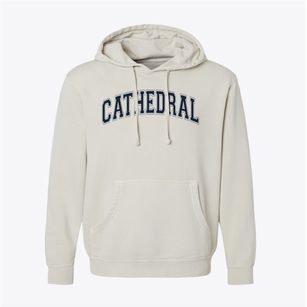 Cathedral Varsity Arch Pigment-Dyed Hoodie