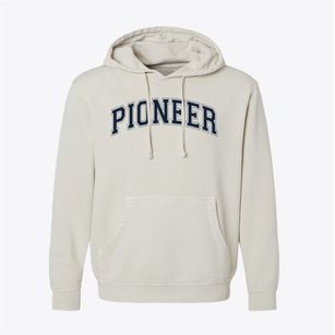 Pioneer Elementary School Varsity Arch Pigment-Dyed Hoodie