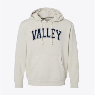 Valley Christian Academy Varsity Arch Pigment-Dyed Hoodie