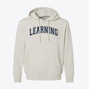 Learning Community School Varsity Arch Pigment-Dyed Hoodie