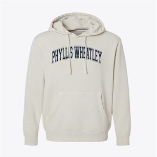 Phyllis Wheatley Elementary School Varsity Arch Pigment-Dyed Hoodie