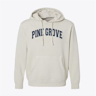 Pine Grove Elementary School Varsity Arch Pigment-Dyed Hoodie