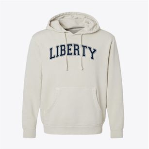 Liberty Traditional Charter School Varsity Arch Pigment-Dyed Hoodie
