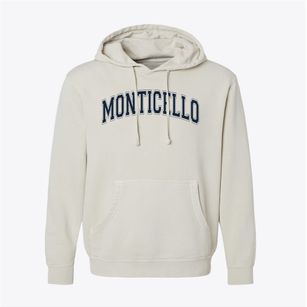 Monticello Elementary School Varsity Arch Pigment-Dyed Hoodie