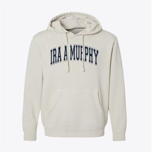 Ira A Murphy Elementary School Varsity Arch Pigment-Dyed Hoodie