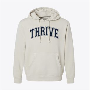 Thrive Academy Varsity Arch Pigment-Dyed Hoodie