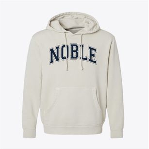 Noble High School Varsity Arch Pigment-Dyed Hoodie