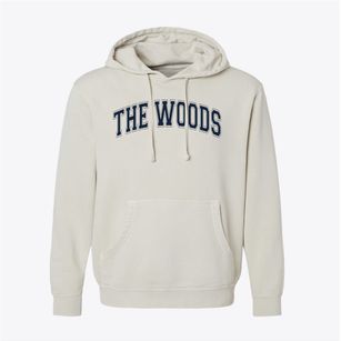 The Woods Academy Varsity Arch Pigment-Dyed Hoodie