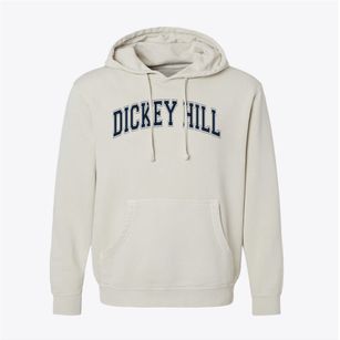 Dickey Hill Elementary Middle School Varsity Arch Pigment-Dyed Hoodie