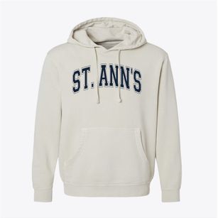 Saint Ann's School Varsity Arch Pigment-Dyed Hoodie