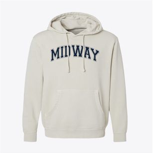 Midway Elementary School Varsity Arch Pigment-Dyed Hoodie