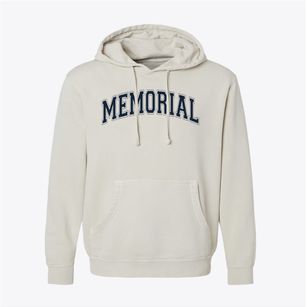 Memorial Elementary School Varsity Arch Pigment-Dyed Hoodie