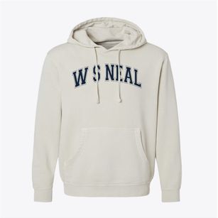W S Neal Middle School Varsity Arch Pigment-Dyed Hoodie