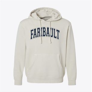 Faribault Lutheran School Varsity Arch Pigment-Dyed Hoodie