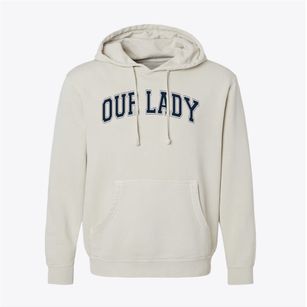 Our Lady Parish Varsity Arch Pigment-Dyed Hoodie