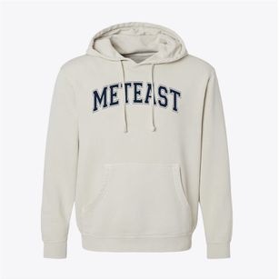 Meteast High School Varsity Arch Pigment-Dyed Hoodie