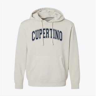 Cupertino Middle School Varsity Arch Pigment-Dyed Hoodie