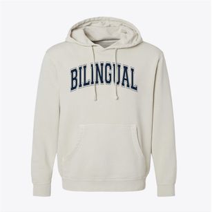 Ps 33 Bilingual Center Varsity Arch Pigment-Dyed Hoodie