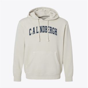 C A Lindbergh Elementary School Varsity Arch Pigment-Dyed Hoodie