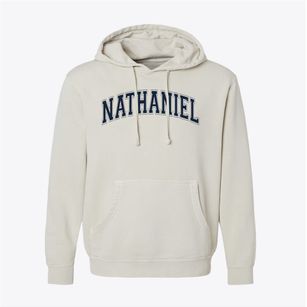 Nathaniel Rochester Community School Varsity Arch Pigment-Dyed Hoodie