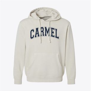 Carmel High School Varsity Arch Pigment-Dyed Hoodie