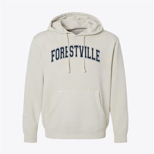 Forestville Elementary School Varsity Arch Pigment-Dyed Hoodie