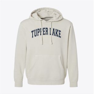 Tupper Lake High School Varsity Arch Pigment-Dyed Hoodie