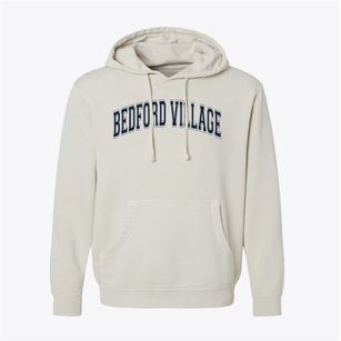 Bedford Village Elementary School Varsity Arch Pigment-Dyed Hoodie