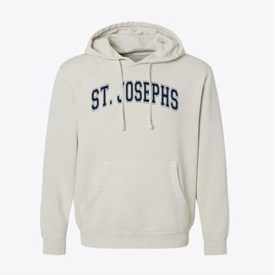 Saint Josephs School Varsity Arch Pigment-Dyed Hoodie