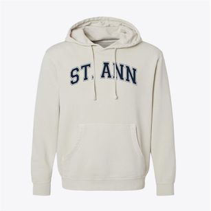 Saint Ann School Varsity Arch Pigment-Dyed Hoodie